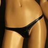 1pcs Underwear Women Bikini Black G-String Lingerie Low Waist