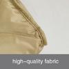 Women Solid Color PU Leather Shoulder Crossbody Bag Pleated Padded Handbag Purse