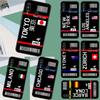 Boarding Pass Plane Ticket For Huawei Nova Y90 Y70 Y60 Y72 Y61 Y91 12s 12i 11i 7i 8i 9 10 SE P60 Pro P30 P40 Lite Case