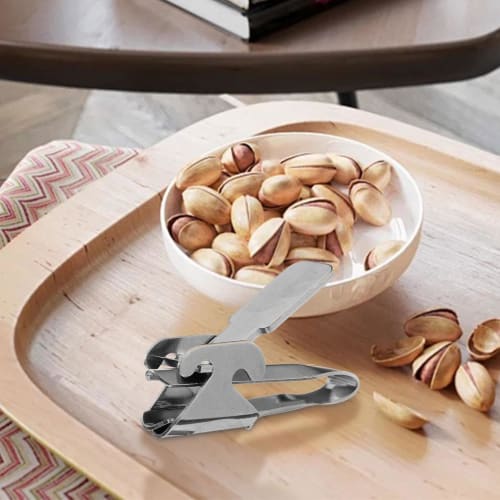 2-in-1 Sunflower Sheller, Stainless Steel, Pumpkin Opener, Multipurpose Pine Nut Peeler, Shell Cracker, Ideal for Home Kitchens, Great for Nuts & Seed