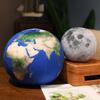 Sun Moon Mars Plush Planet Pillow - Creative Spherical Toy & Photography Prop for Kids