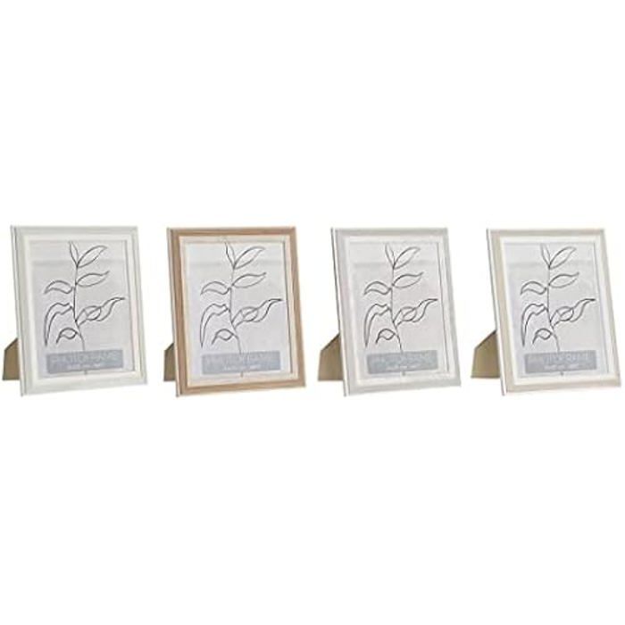 Fotoramme - DKD Home Decor - Beige - Glass - 25x1,5x30cm - Moderne design