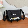 College Style Women's Crossbody Bag Student's Large Capacity Messenger Bag Color Contrast Shoulder Bag