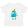 Inktastic Blue Monster Toddler T-Shirt Birthday Monsters Hat Childs Celebration