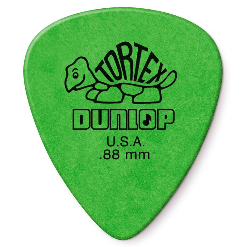 Dunlop 418R Multicolor Frosted Anti-slip Wear-resistant Turtle Guitar Pick for Acoustic & Electric Fast Picking.