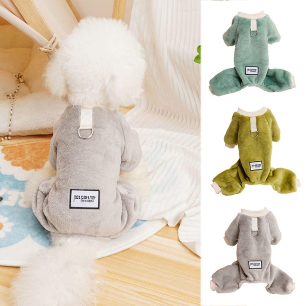 Warm Winter Dog Jumpsuit Thicken Dogs Cold Weather Clothes  for Winter and Autumn