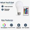 Multicolor RGB Color Changing Light Bulb Adjustable Brightness Color Changing Bulb