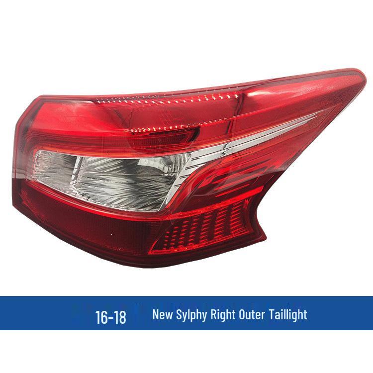 Fits 2006-2015, 2016-2022 Classic/New Sylphy: Rear Taillight Assembly Cover Brake Light Shell