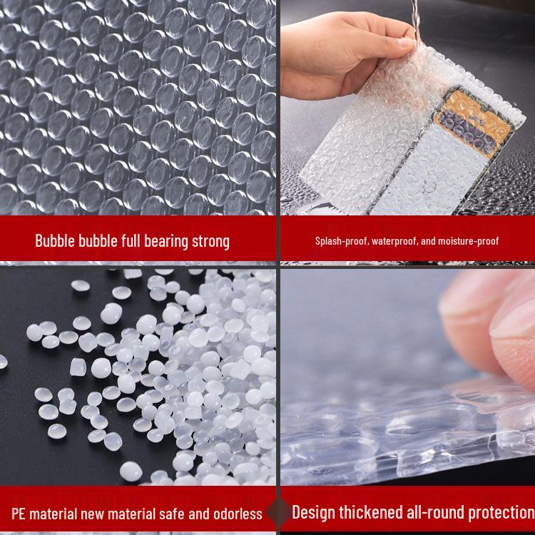 15x25 Transparent Thickened Bubble Mailer Bag - New Material