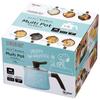 Skater Multi-Pot, 1.3L, for Gas Stoves, 7-in-1, All-Purpose Pot, Rice Cooker, Milk Pan, Deep Fryer, Saucepan, Snoopy Design, ANMP1-A