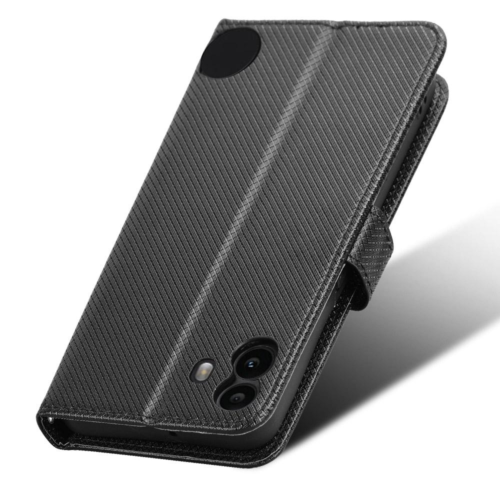 Etui na Nothing CMF Phone 1 ze skóry PU o diamentowej fakturze, odporne na wstrząsy