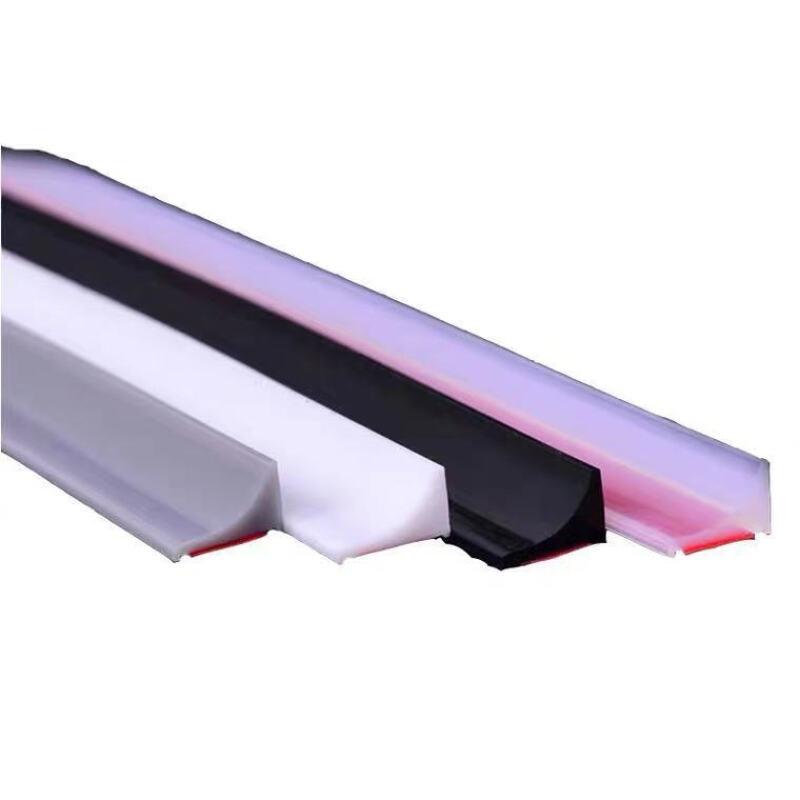Countertop Silicone Water Retaining Strip Dry And Wet Separation Self-Adhesive Design Bendable Suitable For Kitchen And Bathroom