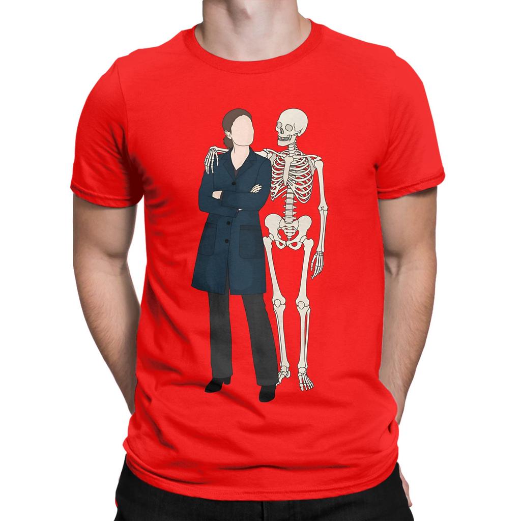 Temperance and Seeley Bones painting Graphic 100 Cotton TShirt Temperance and Seeley Bones Tops Tees For Unisex