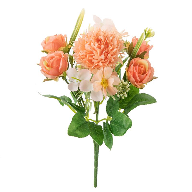1PC Artificial Flowers Silk Roses Wedding Wreath Home Room Festival Decor Bridal Bouquet Outdoor Courtyard Garden Arch DIY Gift