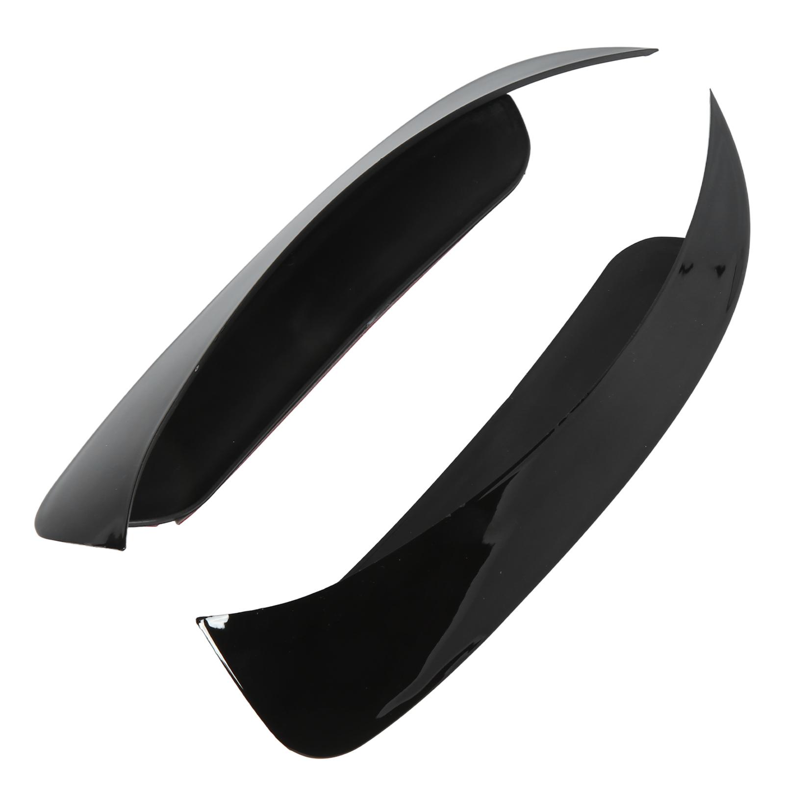 

2 шт. глянцевых черных плавников спойлера заднего бампера для замены для Mercedes GLA Class X156 GLA200 260 GLA45