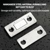 Punch Free Stainless Door Closer Ultra Thin Strong Drawer Magnet Lock Stopper Furniture Fittings Adhesive Kitchen Closet Closer