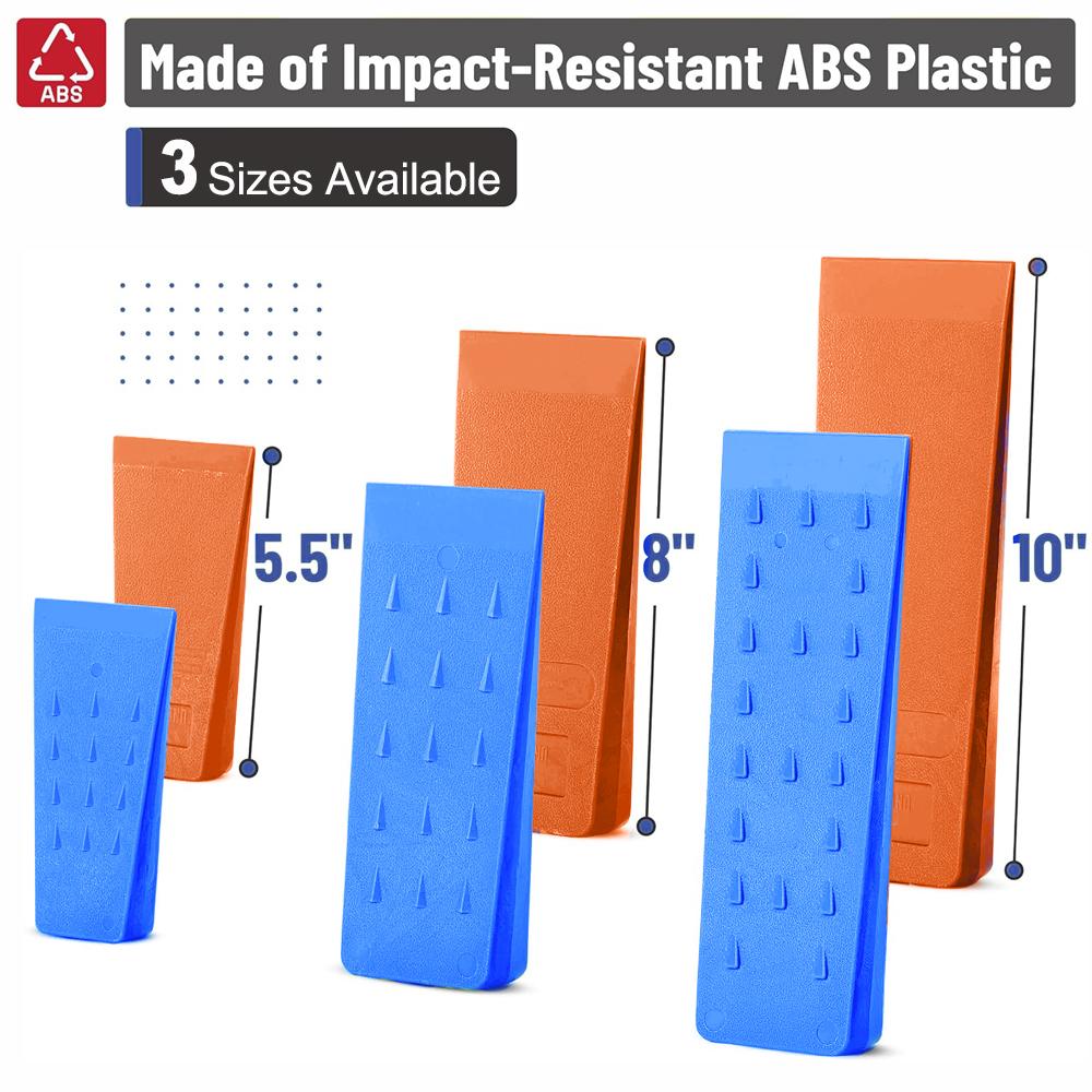 Klin do ścinania drzew Plastikowy klin podcinający Klin do ścinania drzew do pozyskiwania drewna Cięcie Ścinanie Narzędzia do cięcia drewna
