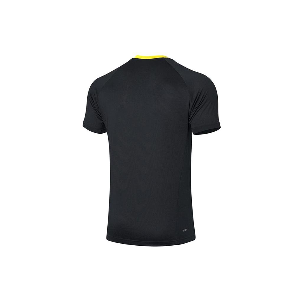 Li Ning Training Series T Shirt Men's Black AAYQ061-1