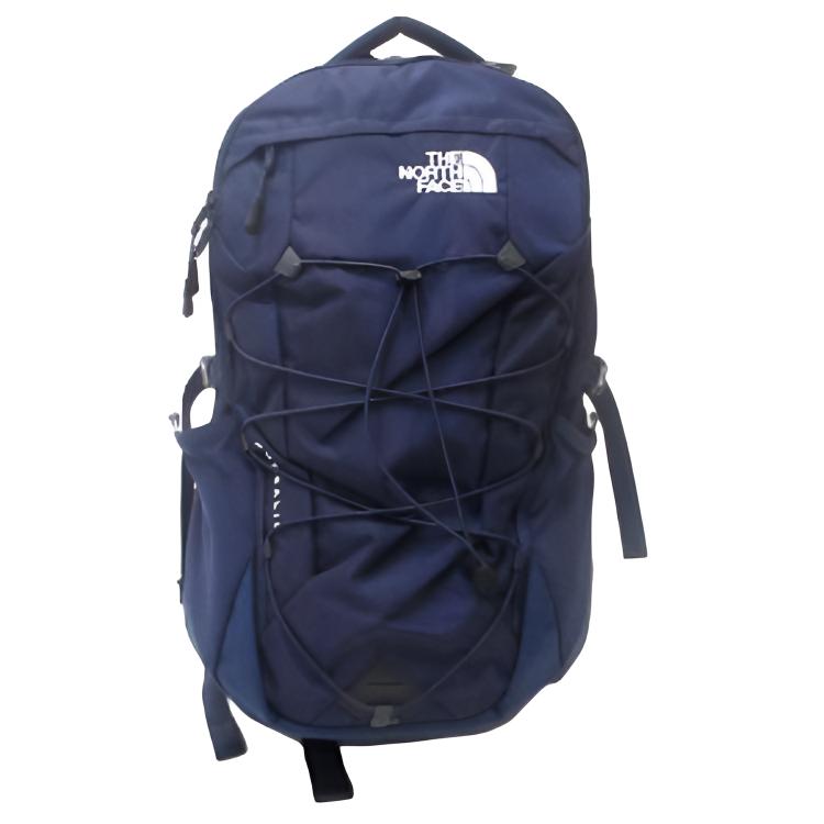 The North Face Borealis 25L Letter Print Hiking Backpack Outdoor Bag Recycled Fabric Navy Blue Unisex Backpack NF0A5IW2-4GV