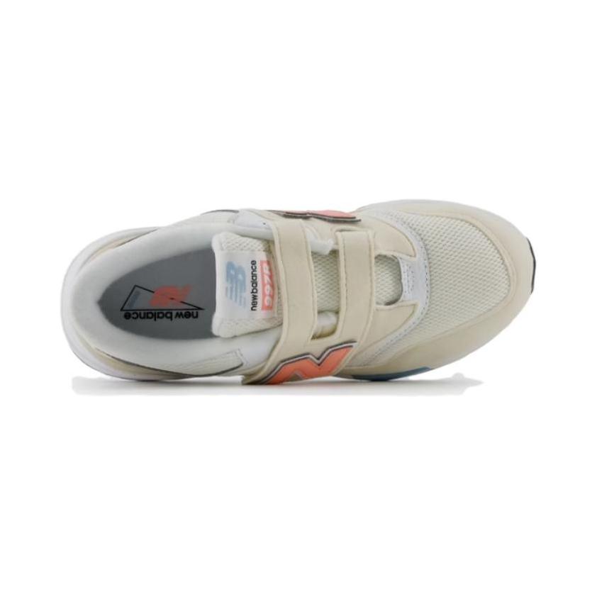 New Balance NB 997R Comfortable Simple Shock Absorption Durable Low-Top Running Shoes Kids Sneaker Off-White PZ997REK