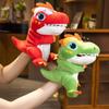 Creative Dinosaur Hand Puppet Plush Toys Kindergarten Performance Hand Control Glovestriceratops Tyrannosaurus Plush Dolls