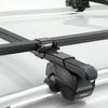 Carmate INNO IN863 Cross Holder 3 Bar Mounting Hardware Set of 2 Black Attachment Car Carrier Base Carrier Option
