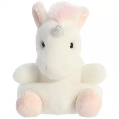 Aurora Stofftier - Palm Pals Einhorn, 15 cm