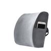 1pcs Ergonomic Waist Cushion with Pocket Office Car Dual-use Memory Cotton Elastic Waist Protection Sedentary Waist Support Non-slip Backrest