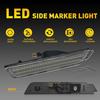 For 2010-2015 Chevy Camaro SS Style FrontRear White LED Side Marker Lights USEA