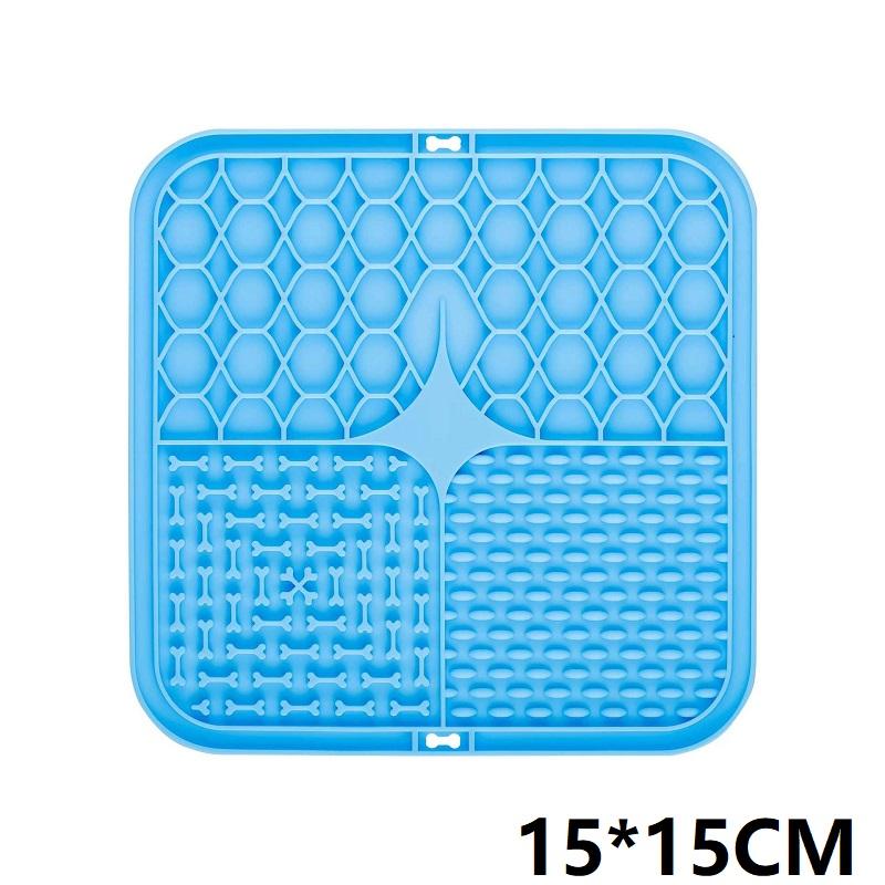New Surface Lick for Dog Licking Lick Mat for A Lick Mat Dog Peeling Mat Likmat Dog GCP01 15X15CM
