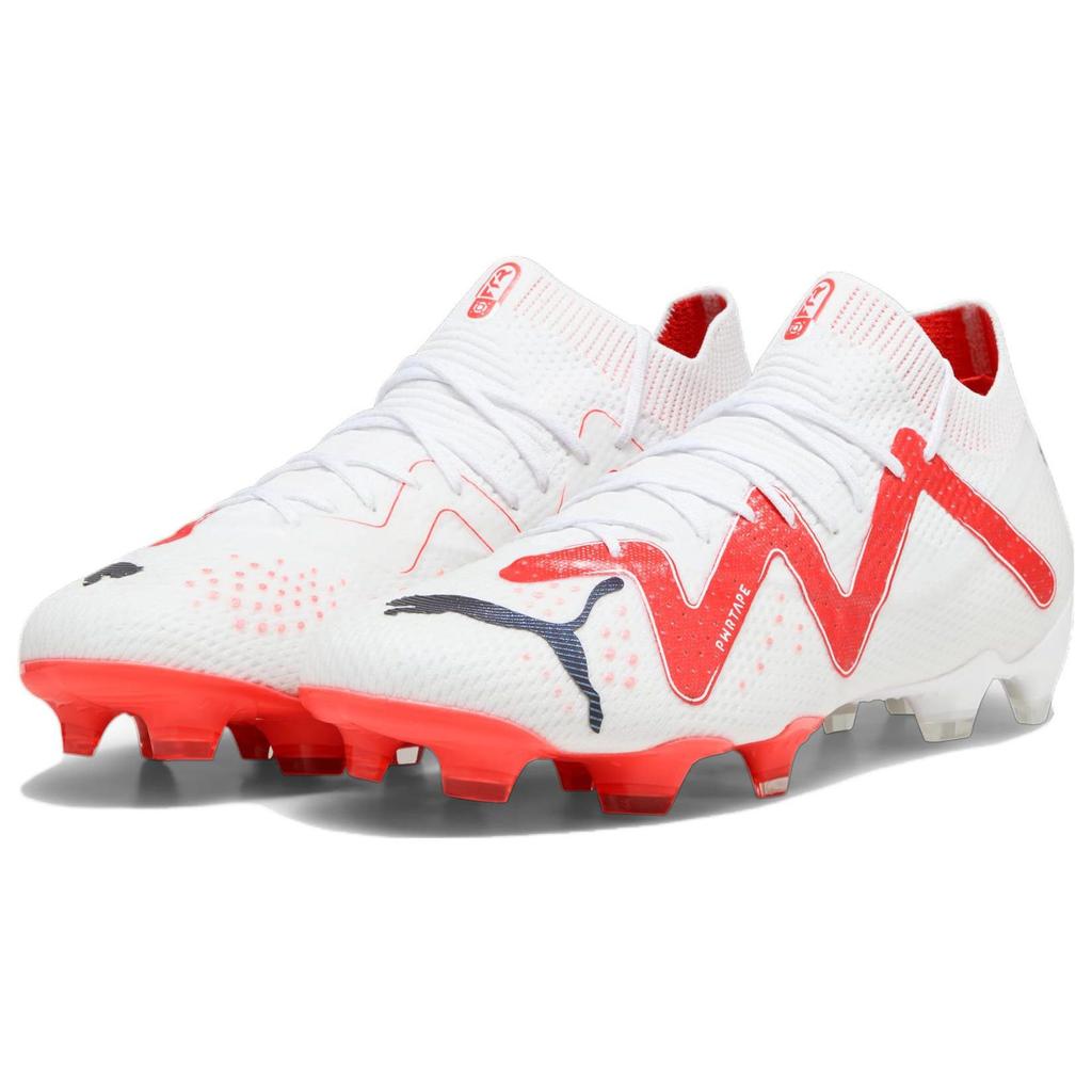 Puma Future Ultimate FG AG Breakthrough Pack Women Sneakers White Black Fire-Orchid 107356-01