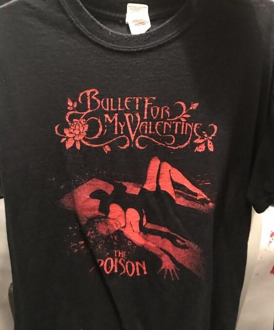 Bullet For My Valentine The Poison T-shirt rock band album shirt Unisex T-Shirt S
