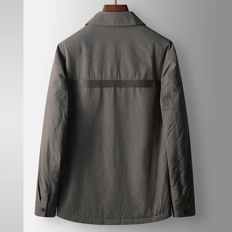 Autumn and Winter Shirt Version 90 White Duck Down Warm Youth Casual Thickened Down Trendy Jacket