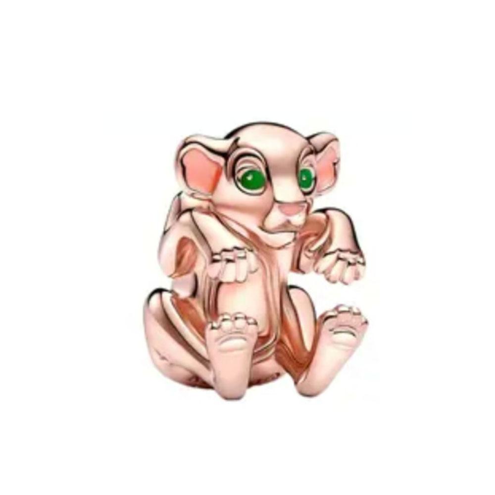 Copper Metal Moon, Kettle Bead Component Cat, Girl Pendant Bead Component Ideal Designed For European Authentic Original Bracelet High Quality Fine
