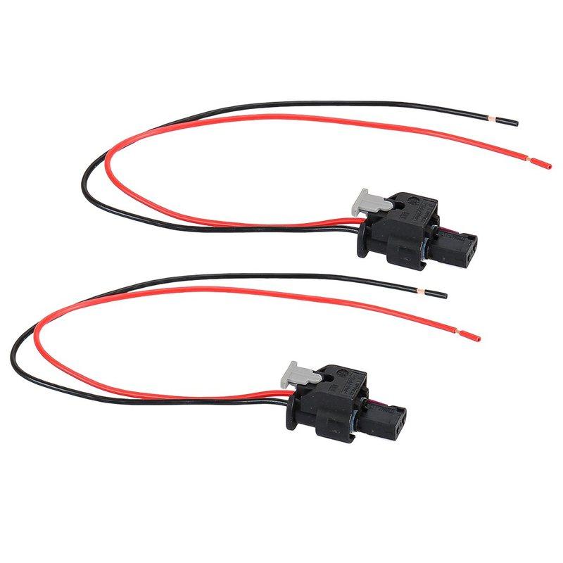 2 Way 2Pcs Side Marker Light Lamp Connector Adapter Harness Cable Wire Wiring Plug Pigtail Fit for Dodge Challenger 2016-2023
