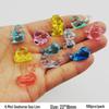 Luminous Cute Animal Mini Ornaments: Turtle, Bear, Rabbit - Handmade Glowing Accessories