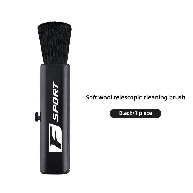Retractable Car Cleaning Brush Center Console Clean Dust Tool Tire Valve Cap For Lexus ES LM GS IS NX RX LX RZ IS250 IS430 RX300