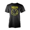 Nirvana 'Classic Happy Face Logo' T Shirt - NEW