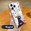 Mato seihei no slave Tenka Izumo Clear Magsafe Mobile Phone Case for iPhone 17 16 15 14 13 12 11 Air Pro Max Plus Mini Colorful
