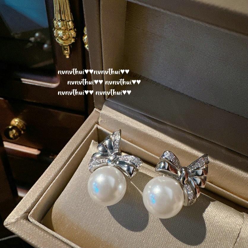 Princess On The Run, Bow Jewel Pearl Necklace, Farah, Deep Sea Beads, Butterfly Zircon Ring Set