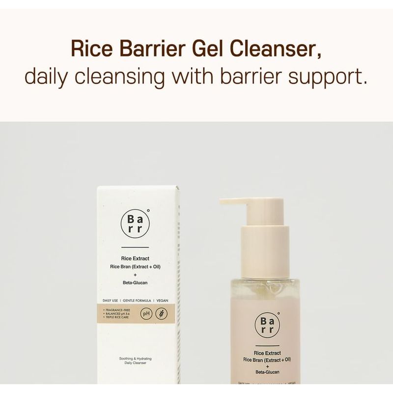 Barr - Rice Barrier Gel Cleanser