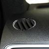 Real Carbon Fiber Car Accessories Dashboard Air Vent Cover Sticker For VW Touareg 7P MK2 2011 2012 2013 2014 2015 2016 2017 2018
