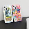 Sardinen Fisch Gehärtetes Glas Für Iphone 14 13 12 11 Pro Mini XS MAX 14Plus X XS XR Hülle