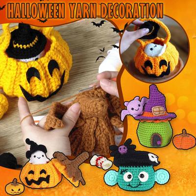 Wool Crochet Material Package Knitting Crochet Cute Doll Crochet Handmade Set Handmade Ornaments