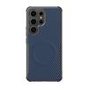 Carbon Fiber Texture Soft Magnetic Phone Case For Samsung S25 Ultra S24 Plus S23 TPU Hybrid Silicone Shockproof Slim Wireless Charge Cover