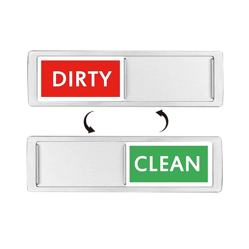 

1Pcs Dishwasher Magnet Clean Dirty Sign for Dishwasher Or Refrigerator, Magnetic Clean Dirty Dishwasher Magnet Indicator Marker