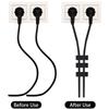5/10Pcs Fixing Clip Wire Holder Organizer Cord Management Wire Tie Cable Clips Self-adhesive Cable Clamp