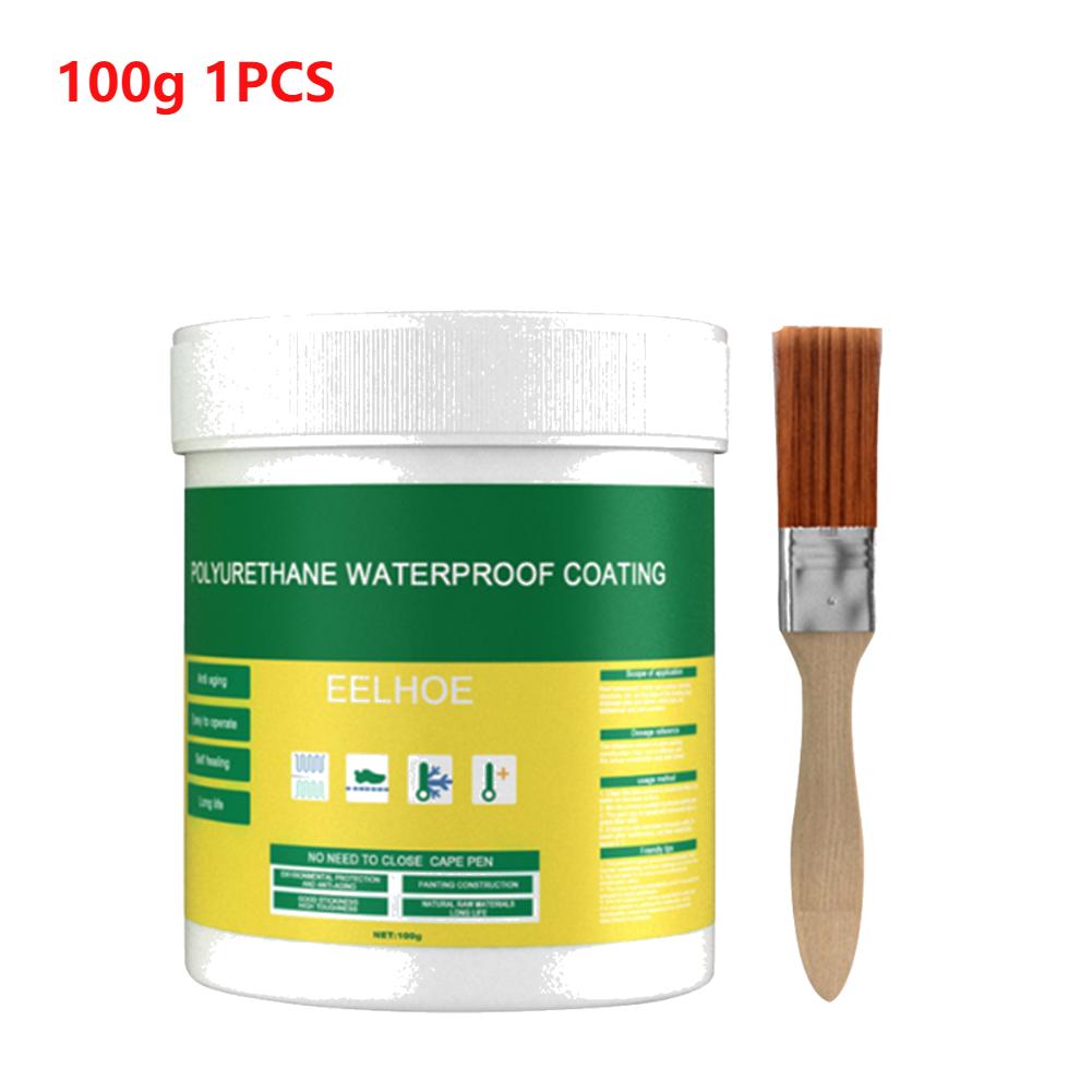 

1-5PCS 30/100/300g Waterproof Coating Sealant Agent Transparent Invisible Paste Glue With Brush for Home for Roof Bathroom