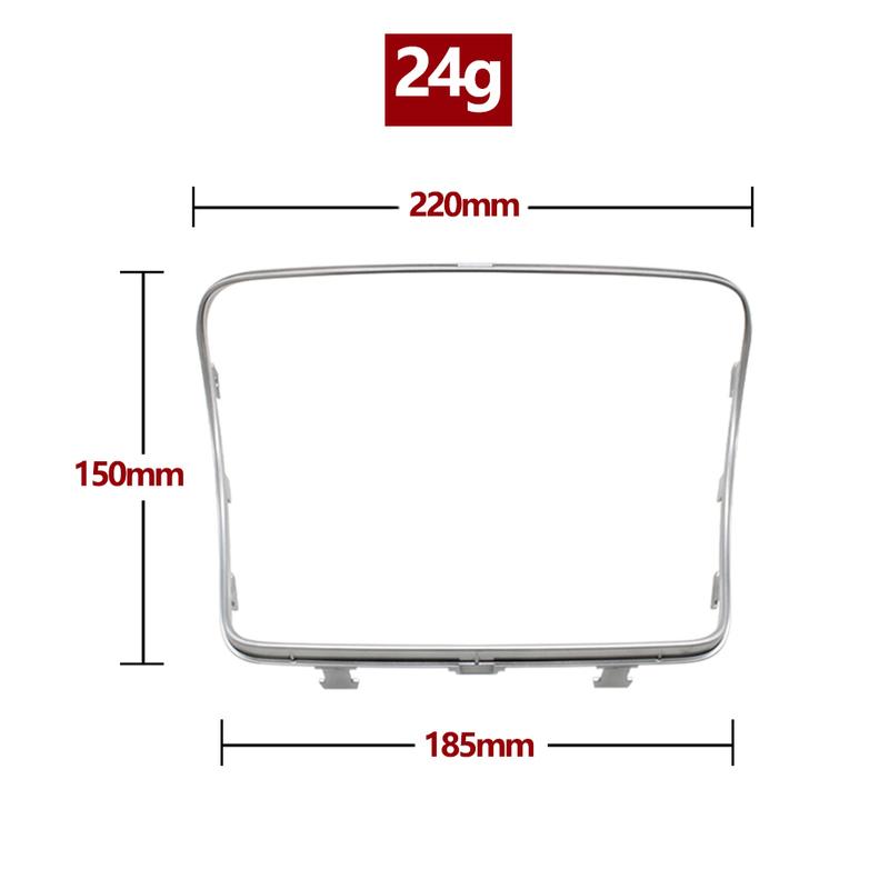 A2056830900 Car Front Water Cup Holder Frame Chrome Plating Strip Trim For Mercedes BENZ C W205 GLC W253 2014- C200 C250 300