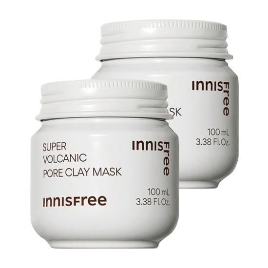 

Innisfree Super Volcanic Pore Clay Mask 100ml – 1+1 Set